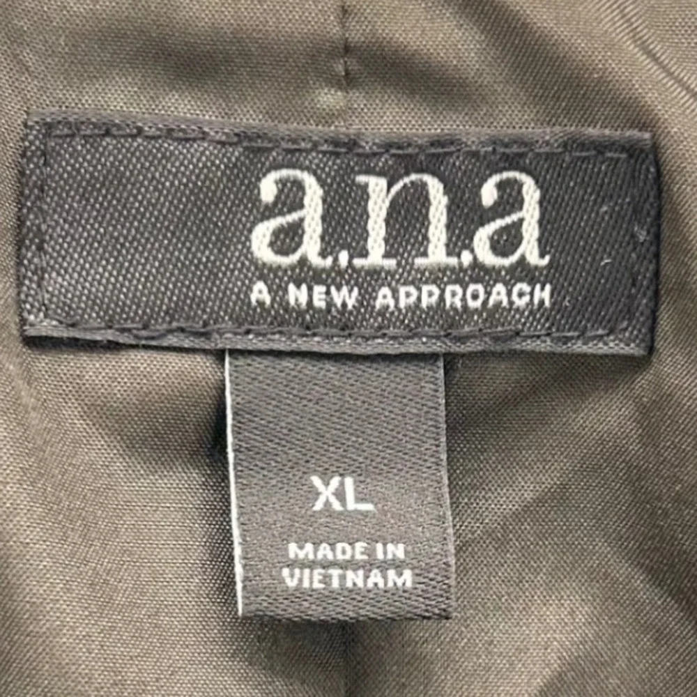 A New Approach Women Moto‎ Jacket Size XL Earthy Green Sherpa Assymetrical Zip